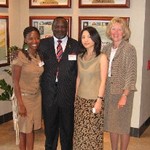 with Kenya Ambassador Ogego